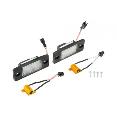 Set Lampa numar LED Canbus Vw Golf IV Combi 1999-, Golf V Combi 2007-, Passat B5 FL Combi 2000-, Touareg 2002-, Tiguan 2007- foto