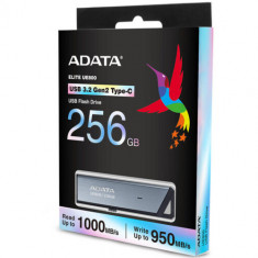 USB Flash Drive ADATA 256GB, UE800, USB Type-C, Black