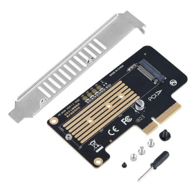 Adaptor SSD M.2 NGFF NVMe (M-Key) la PCI Express 3.0 X4 X8 X16 pentru PC foto