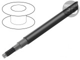 Cablu HELUTHERM&reg; 145 MULTI 12x0,75mm2 PO Negru