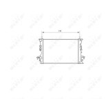 Radiator racire motor Nrf 58318