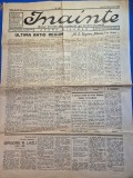 ziarul inainte 26 septembrie 1938 - articol despre moartea reginei maria