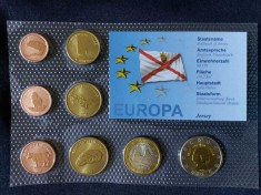 Set Euro - Probe - Jersey 2006, 8 monede