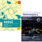 Pachet Bacalaureat 2026. Eseul. Literatura Romana. Pregatire individuala pentru proba scrisa si Matematica pe intelesul tuturor M-mate-info, M-stiinte