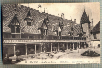 AD 54 C. P. VECHE - BEAUNE - HOSPICES DE BEAUNE -HOTEL DIEU -FRANTA -INDOITA foto