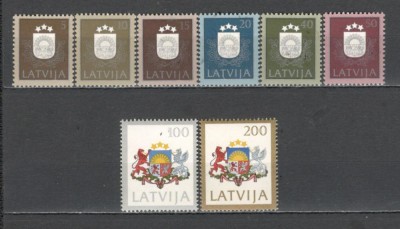 Letonia.1991 Stema de stat SL.313 foto