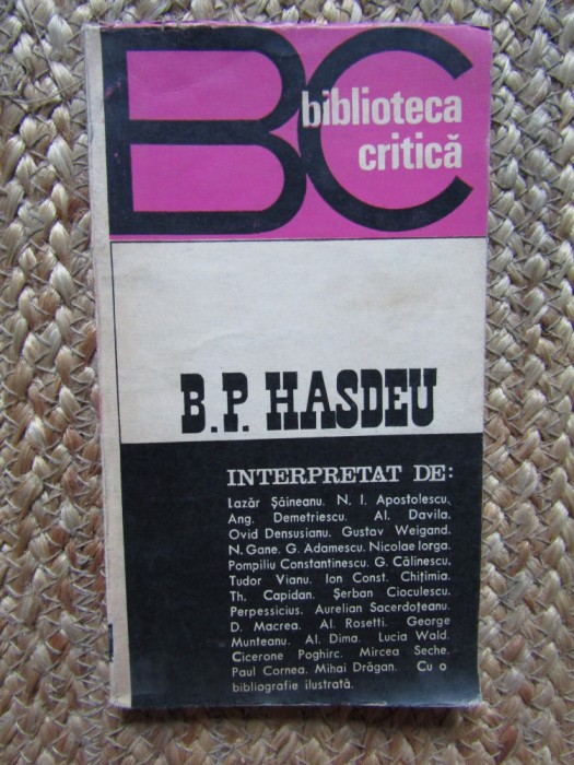 B.P. HASDEU INTERPRETAT-COLECTIV