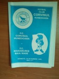 2 Programe de fotbal Corvinul Hunedoara