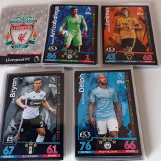 Topps Match Attax Premiere League 2018 - 2019 - lot de 50 cards