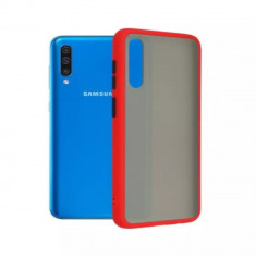 Husa Antisoc Samsung Galaxy A50 Margine Rosu foto