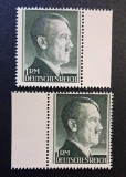 Germania (1941&ndash;1944) - Set de 2 Timbre 1 RM cu Margini de Coală (St&acirc;nga și Dreapta) (MNH) CLK1