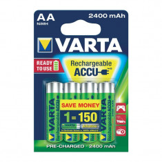 Acumulatori NiMH 4xAA Varta, 2400 mAh foto