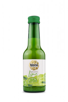 Suc de lime pur eco 200ml Biona foto