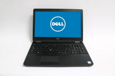 Laptop Dell Latitude E5570, Intel Core i7 Gen 6 6820HQ 2.7 GHz, 8 GB DDR4, 256 GB SSD M.2, Placa Video AMD Radeon R7 M370, WI-FI, Bluetooth, WebCam, foto