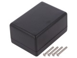 Carcasă universală ABS neagră 56mm x 81mm x 40mm IP65