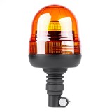 Lampa de avertizare LED tip kogut flex 39 LED portocaliu R65 R10 12/24V WAR09P AMiO, pentru vehicule de interventie, utilitare, agricole si masini