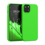 Husa pentru iPhone 13, Silicon, Verde, 55878.159, Carcasa, Kwmobile