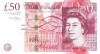 Bancnota ANGLIA - 50 lire 2010 - P393a - semnatura C. Salmon - stare XF