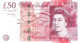 Bancnota ANGLIA - 50 lire 2010 - P393a - semnatura C. Salmon - stare XF