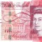 Bancnota ANGLIA - 50 lire 2010 - P393a - semnatura C. Salmon - stare XF