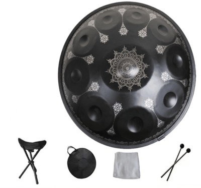 Handpan Ananda Mandala cu 10 note Aur &amp;ndash; Disponibil &amp;icirc;n mai multe culori foto
