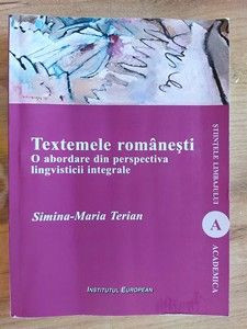 Textemele romanesti- Simina-Maria Terian foto