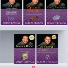 Pachet Seria de autor Robert T. Kiyosaki - Paperback brosat - Robert T. Kiyosaki, Sharon L. Lechter - Curtea Veche