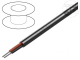 Cablu 1x2x18AWG litat PVC neecranat 152m CPR Eca