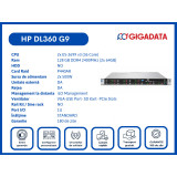 HP DL360 G9 2x E5-2699 v3 128GB P440AR 2x PS Server 6 Luni Garantie