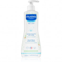 Mustela Bébé No Rinse Cleansing Milk lapte pentru curatare pentru nou-nascuti si copii 500 ml