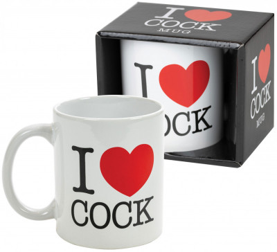 Cana Termosensibila funny &amp;quot;I Love Cock&amp;quot; foto