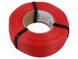 Filament ASA 1,75mm roşie 1kg - ROSA 3D