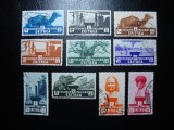 ERITREEA ITALIANA 1933 SERIE MOTIVE LOCALE, Stampilat