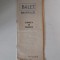 Condica de prezenta, 1983, Balet Teatru