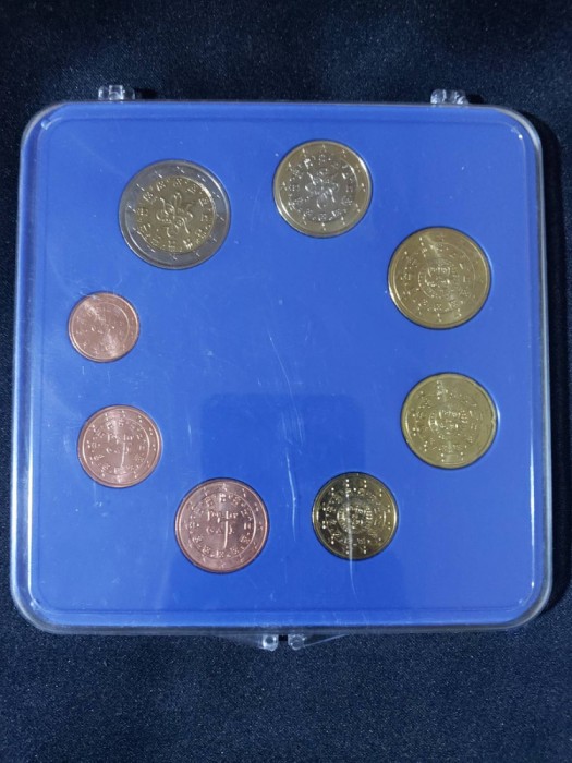 Euro set - Portugalia 2002, 8 monede UNC
