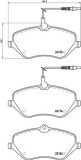 BREMBO P 61 119 PRIME LINE set placute frana,frana disc