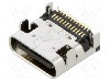 Conector USB C, versiune USB 3.1, orizontala, MOLEX - 221610-0001