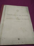 CAIET SCRIS 3 PAG -CONFERINTA DE PARTID A COMITETULUI RAIONAL PETROSANI 1951