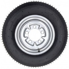 ProGARDEN Set roti complete 5.00-12, 5 prezoane pentru PRO-R600, Campo RM600C
