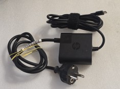 Incarcator laptop HP 20V 2.25A 45W, tip mufa USB-C model: TPN-06 foto