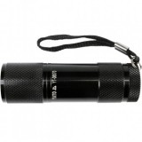 Lanterna din aluminiu neagra cu 9 led, Yato