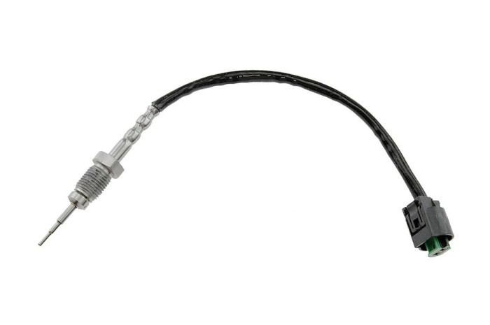 Senzor temperatura filtru particule Bmw Seria 3 E90, E91 318, 320 2004-2011, Seria 5 E60, E61 525d 2004-2010, In Fata La Catalizator, NTY EGT-BM-001