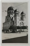 SATU MARE , BISERICA GRECO - CATOLICA , FOTOGRAFIE FORMAT CARTE POSTALA , 1941