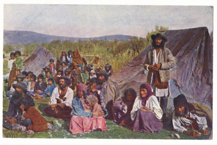 4448 - BRASOV, Ethnic Gypsy, Romania - old postcard - unused