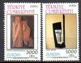 TURCIA 1993, EUROPA CEPT, serie neuzata, MNH, Nestampilat