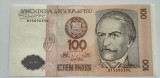 Bancnota Peru 100 intis 1987 UNC