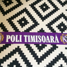 fular poli timisoara politehnica banat fan sport echipa fotbal club romania