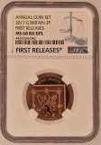 Marea Britanie United Kingdom 2 pence 2017 MS68RD DPL KM#1333, Europa