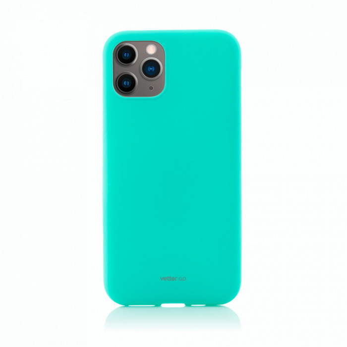 Husa Vetter GO pentru iPhone 11 Pro, Soft Touch, Verde