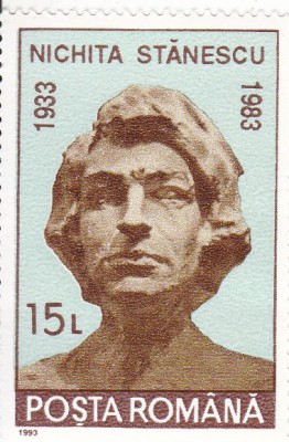 1993 LP 1311- 60 ANI NASTEREA POETULUI NICHITA STANESCU MNH foto
